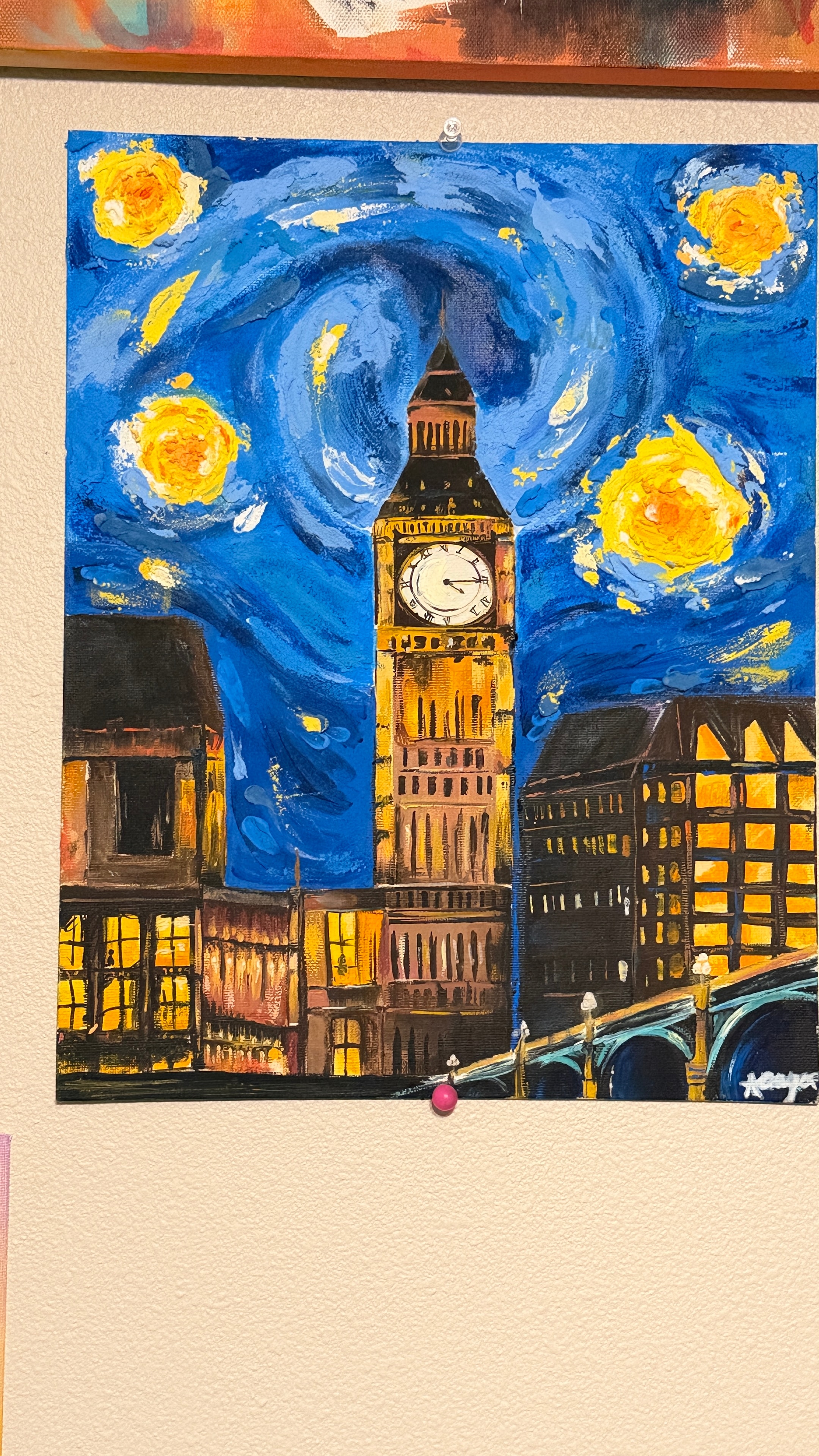 London Starry Night